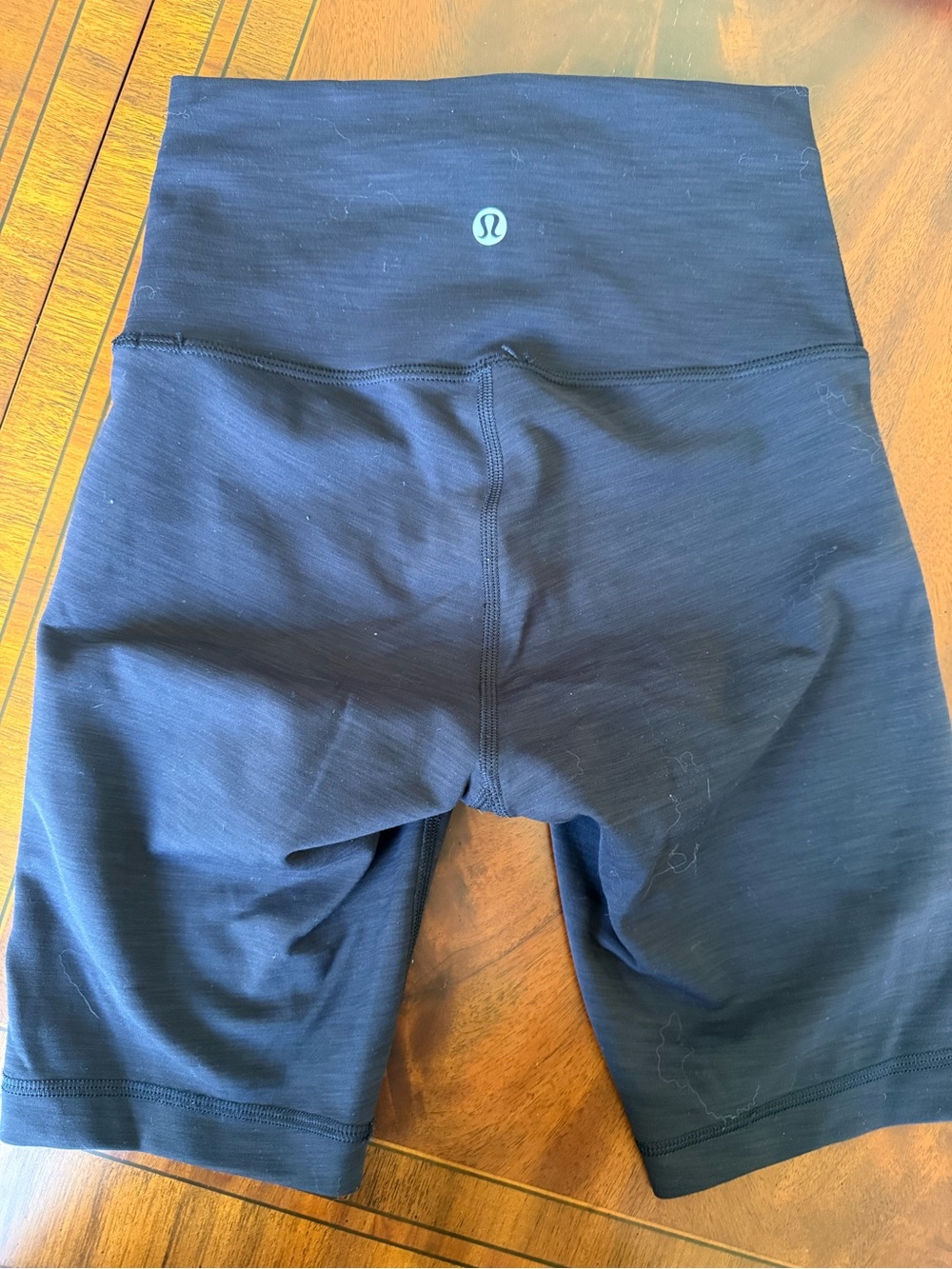 lululemon athletica Wunder Train Heathered Black High-Rise Athletic Shorts